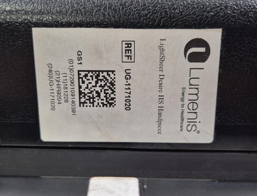 *NEW* Lumenis LightSHEER Desire HS Handpiece UG-1171020 805nm Laser Hair Removal