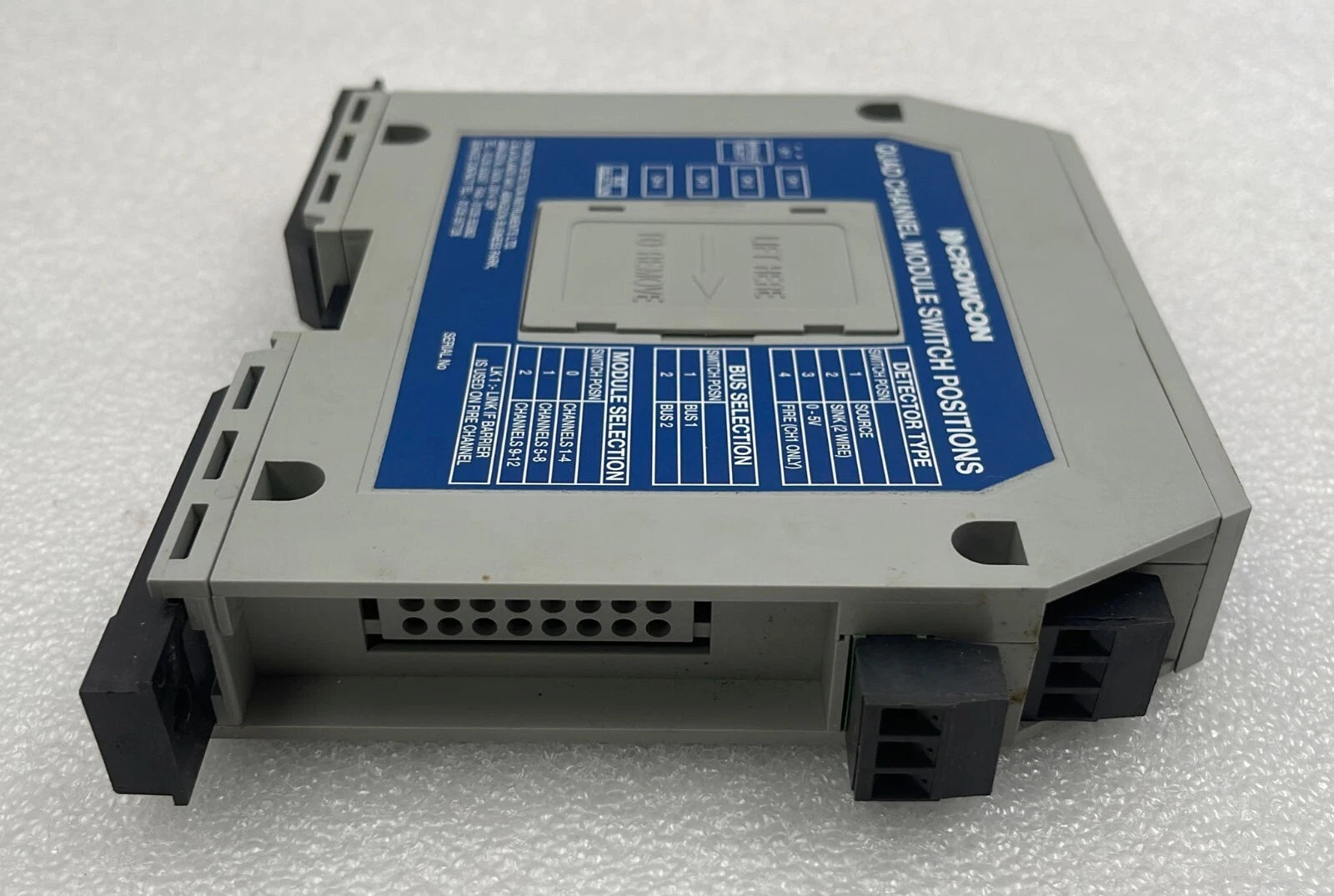 Crowcon Quad Channel Module Switch Positions