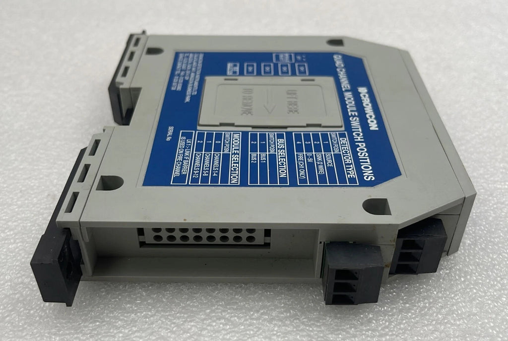Crowcon Quad Channel Module Switch Positions
