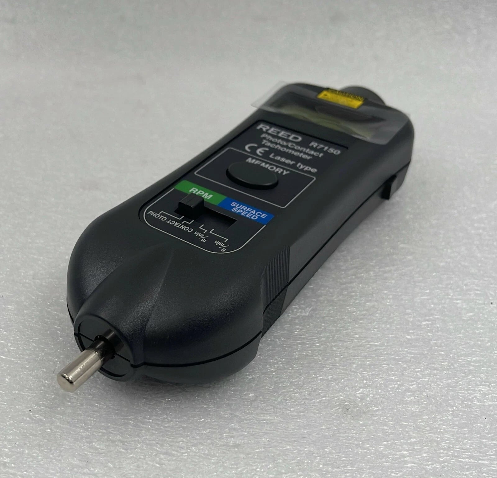 REED Instruments R7150 Professional Combination Contact / Laser Photo Tachometer