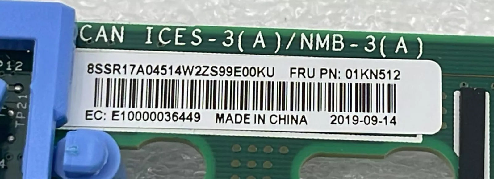 Lenovo ThinkSystem Dual M.2 Module W/ 2x SATA 240GB SSD MTFDDAV240TCB 01KR464