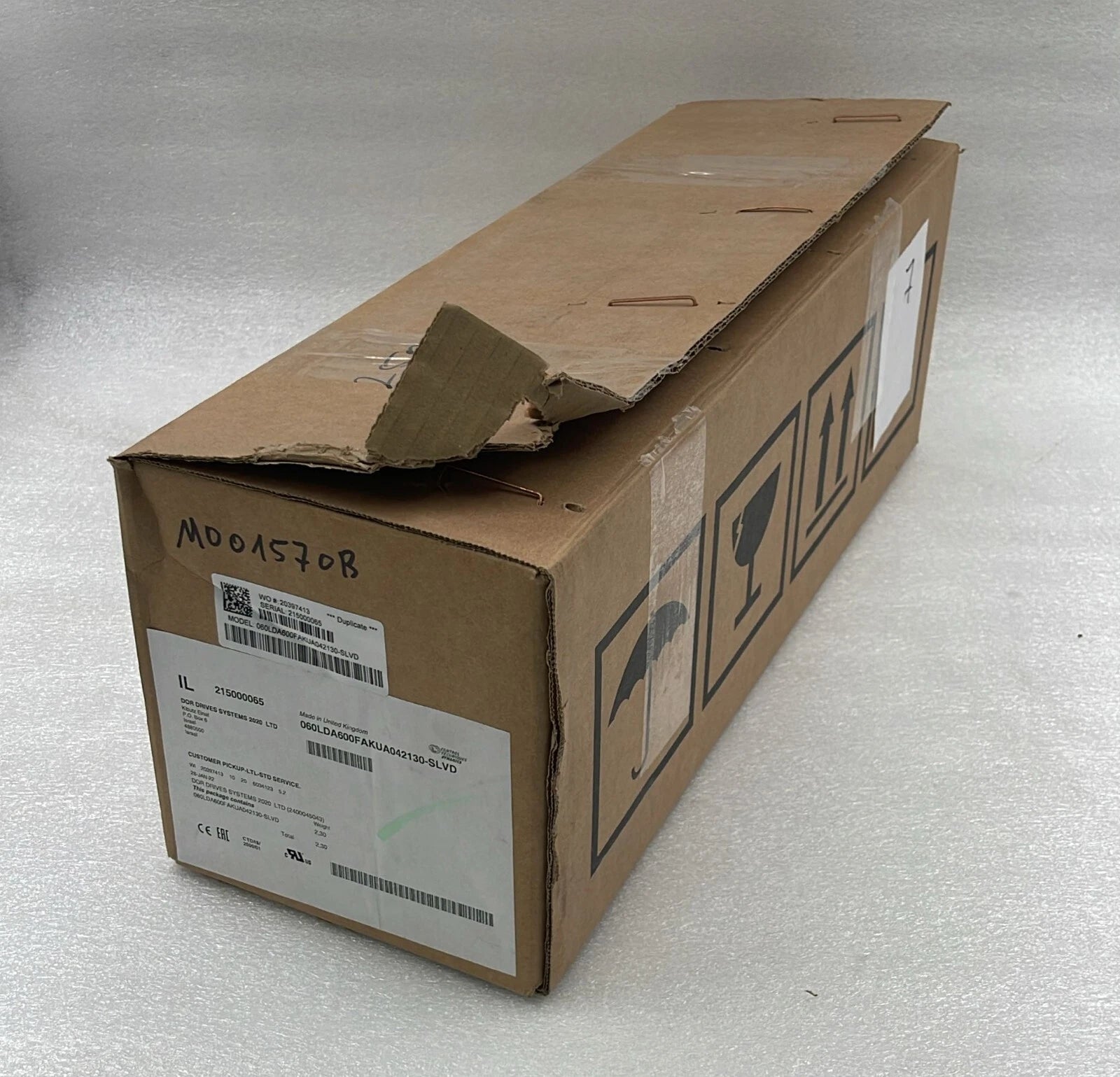 **NEW** Nidec 060LDA600FAKUA042130-SLVD Servo Motor