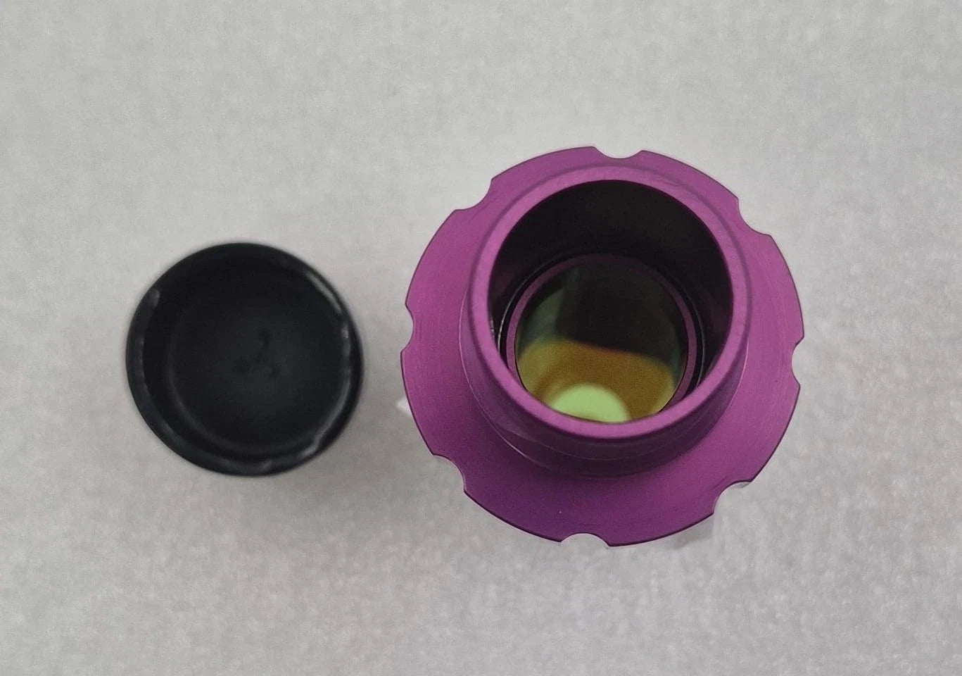 Syneron Candela CO2RE Intima Optical Swivel Lens AS90411 Purple Tip medical laser accessory