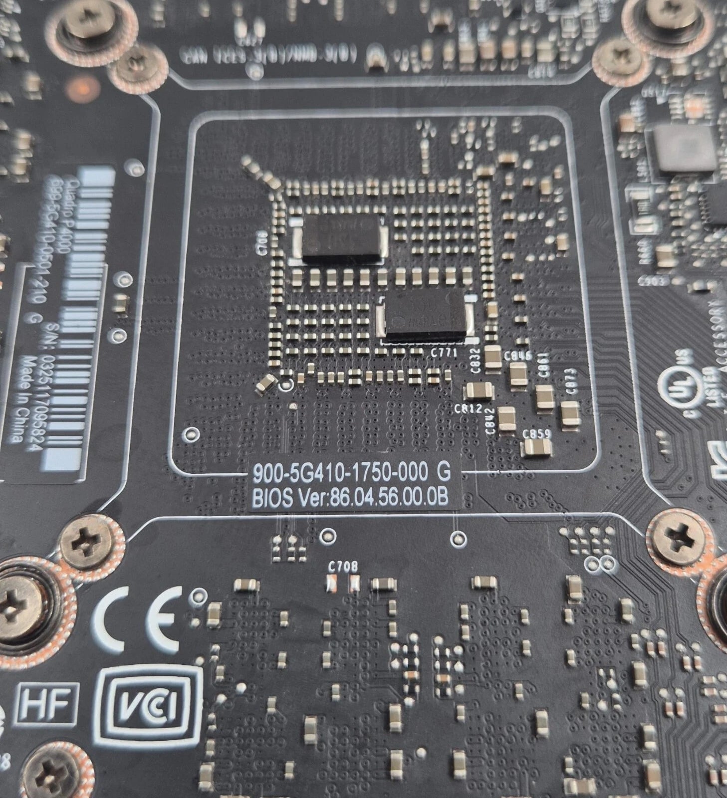 PNY Nvidia Quadro P4000 8GB DDR5 PCIe Graphics Video Card 699-5G410-0501-210 G