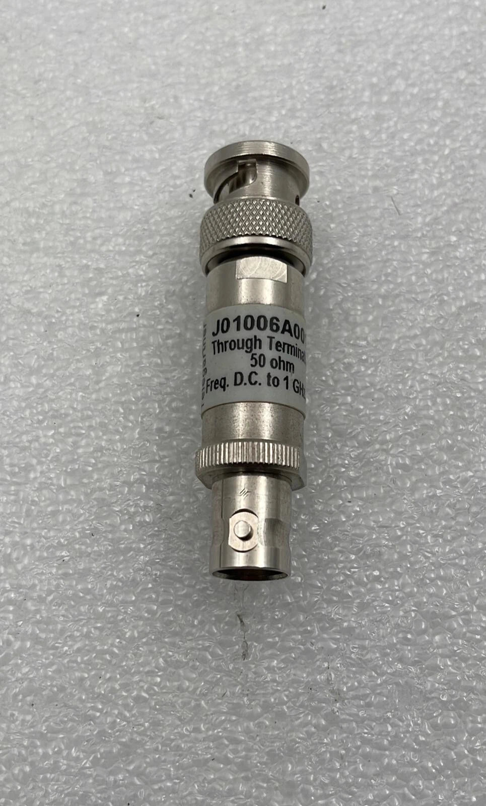 [LOT OF 5] Telegartner J01006A0013 Through Termination 50-ohm