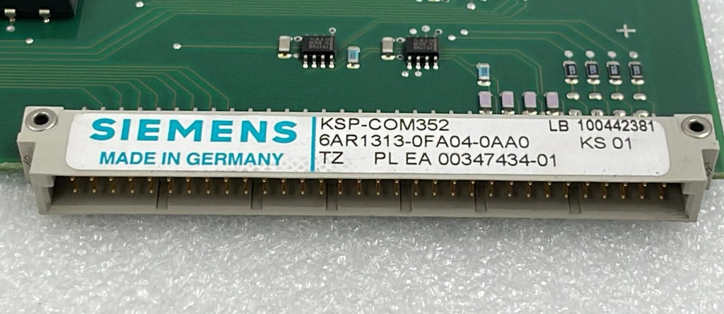 Siemens KSP-COM352 Communication Card Controllers 6AR1313-0FA04-0AA0 **AS IS