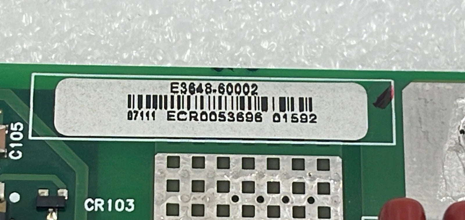 Agilent E3648A Dual Output DC Power Supply Controller Board