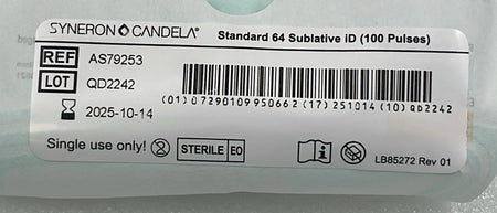 Syneron Candela Sublative iD Standard 64 Tip KT72861 AS79253 Pack of 10