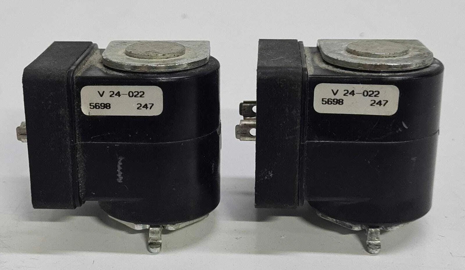 [LOT OF 5] AUK Muller SVGW 93296 24V V 24-022 5698 247 Solenoid Coil