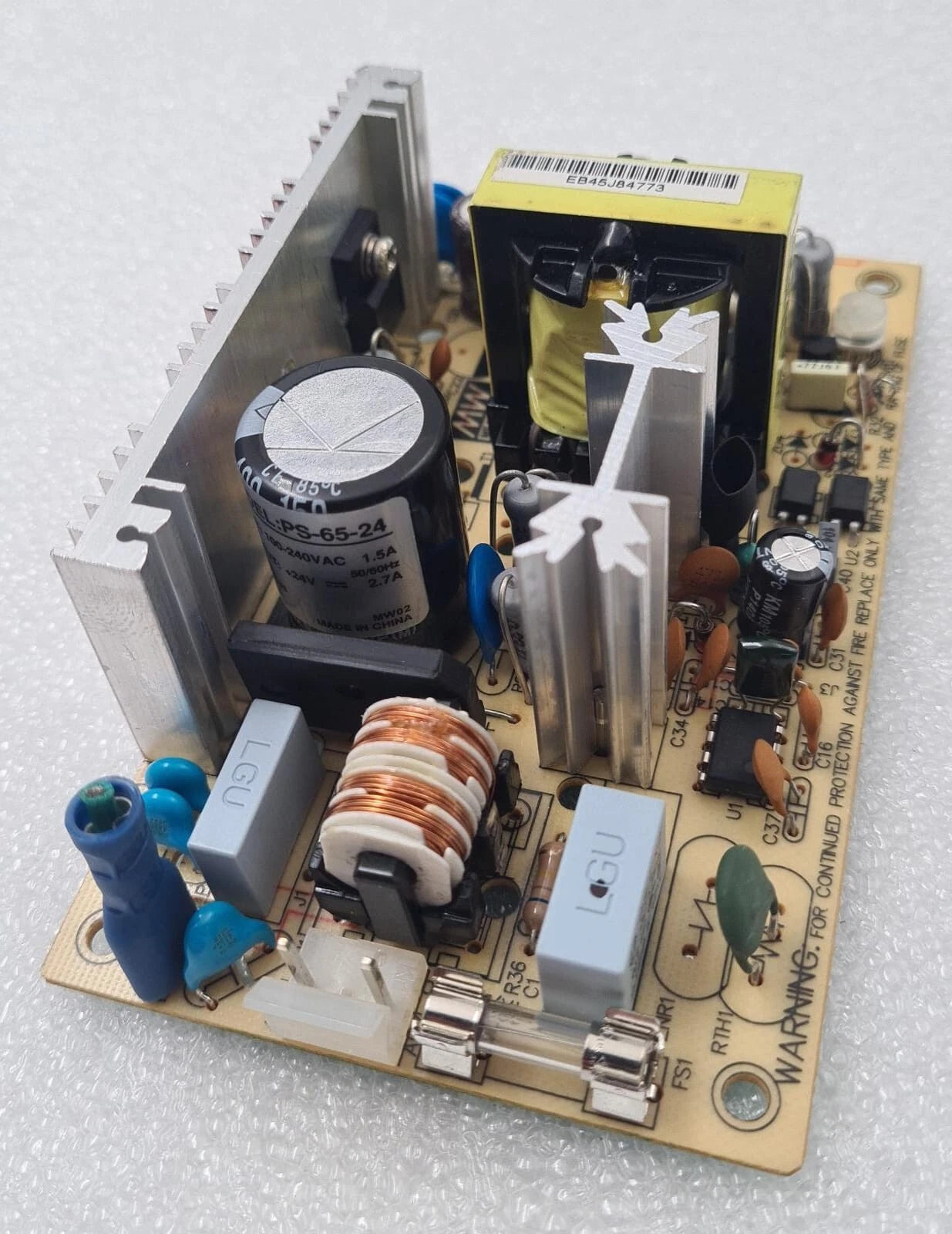 Mean Well PS-65-R16VAI power supply circuit board