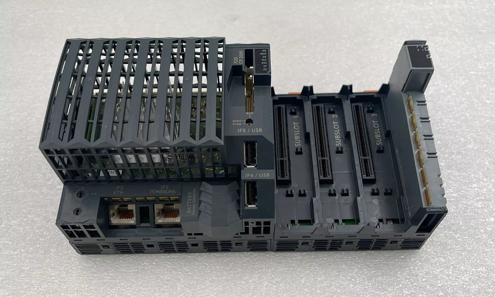 B&R Automation X20 CP 3585  Rev. C0 CPU Central Processing Unit Module
