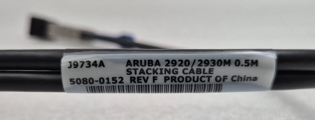Aruba Stack Cable NEW - HP HPE ARUBA J9734A 2920/2930M 0.5M STACKING CABLE 5080-0152
