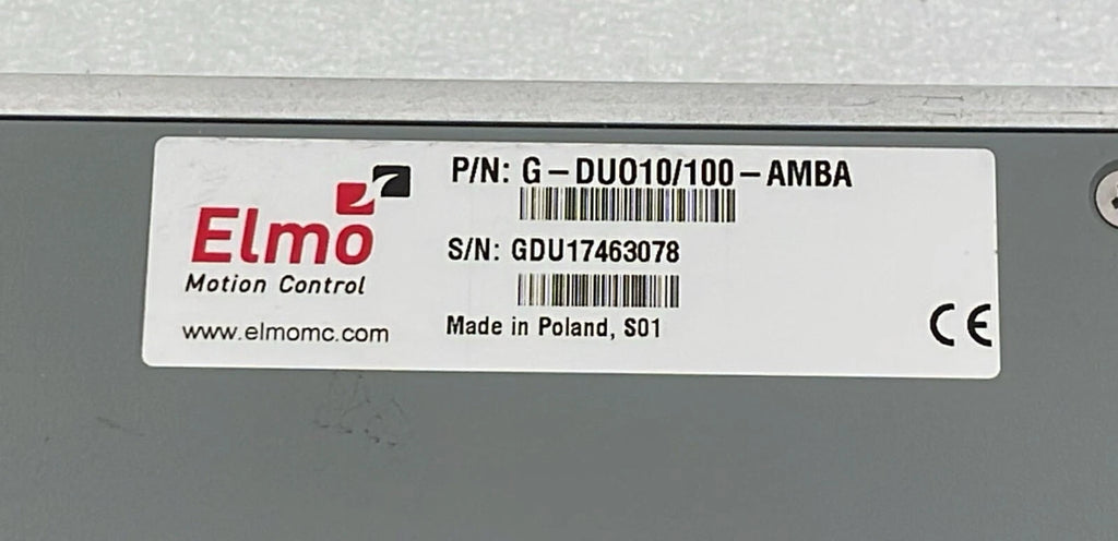 Elmo Motion Control G-DUO10/100-AMBA Servo Drive