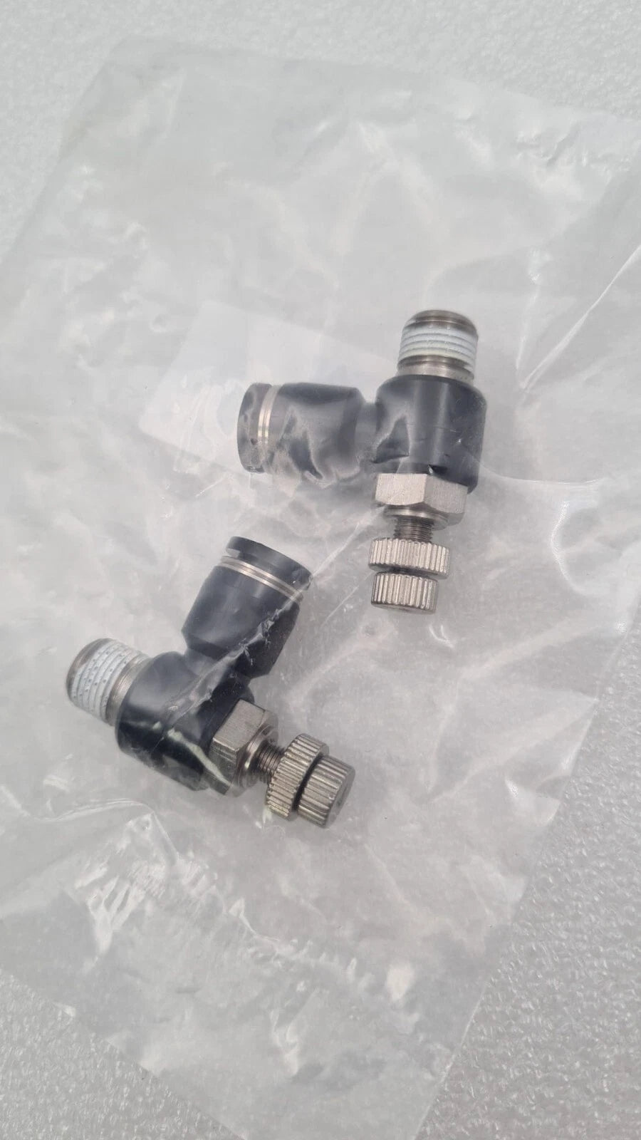 [LOT 5Bags * 2pcs/1Bag ] NEW SEALED - AirTAC PSL601AD 2 PCS 1-F-V Fittings