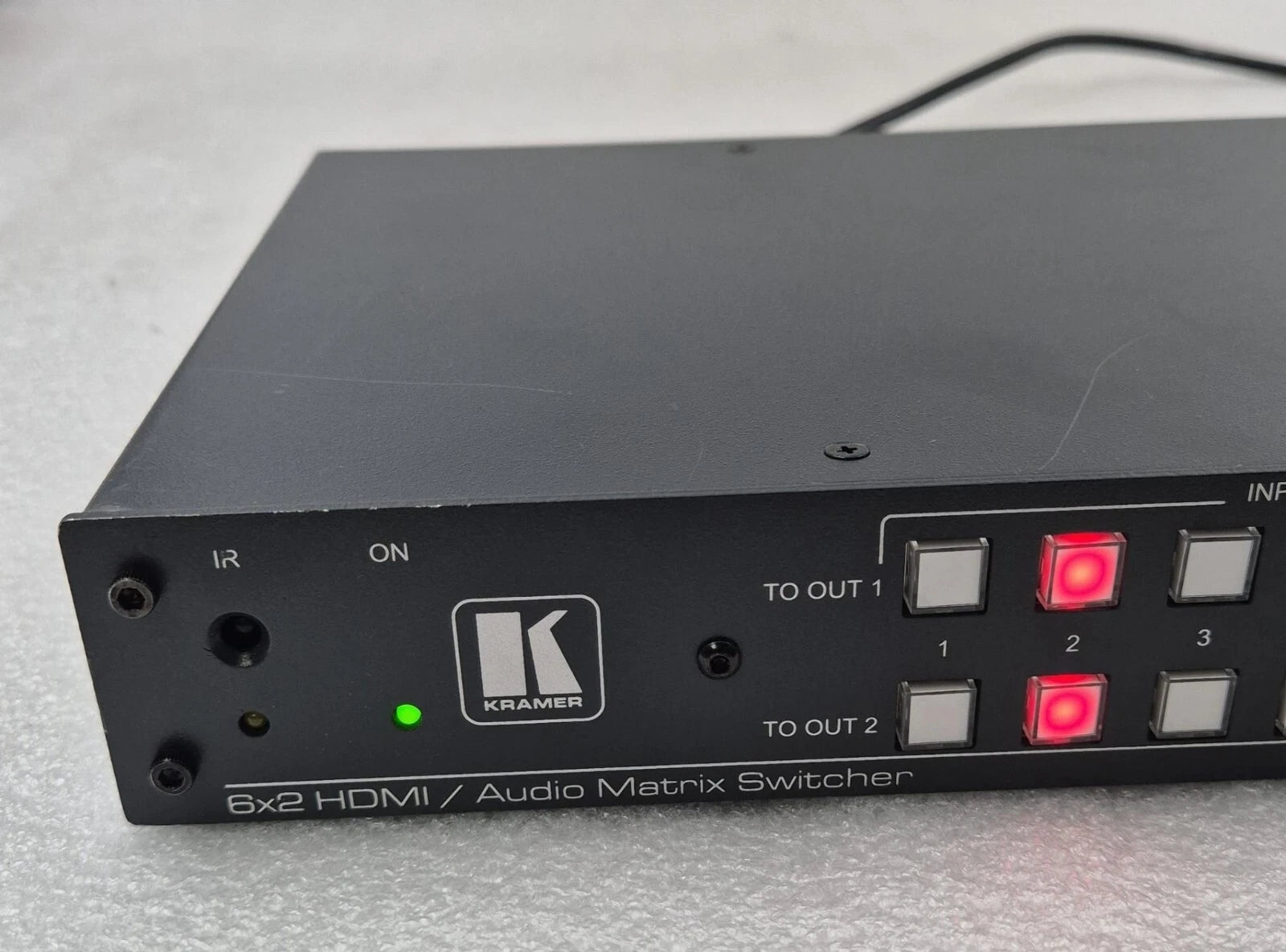 Kramer VS-62HA 6x2 HDMI / Audio Matrix Switcher Automatic UHD