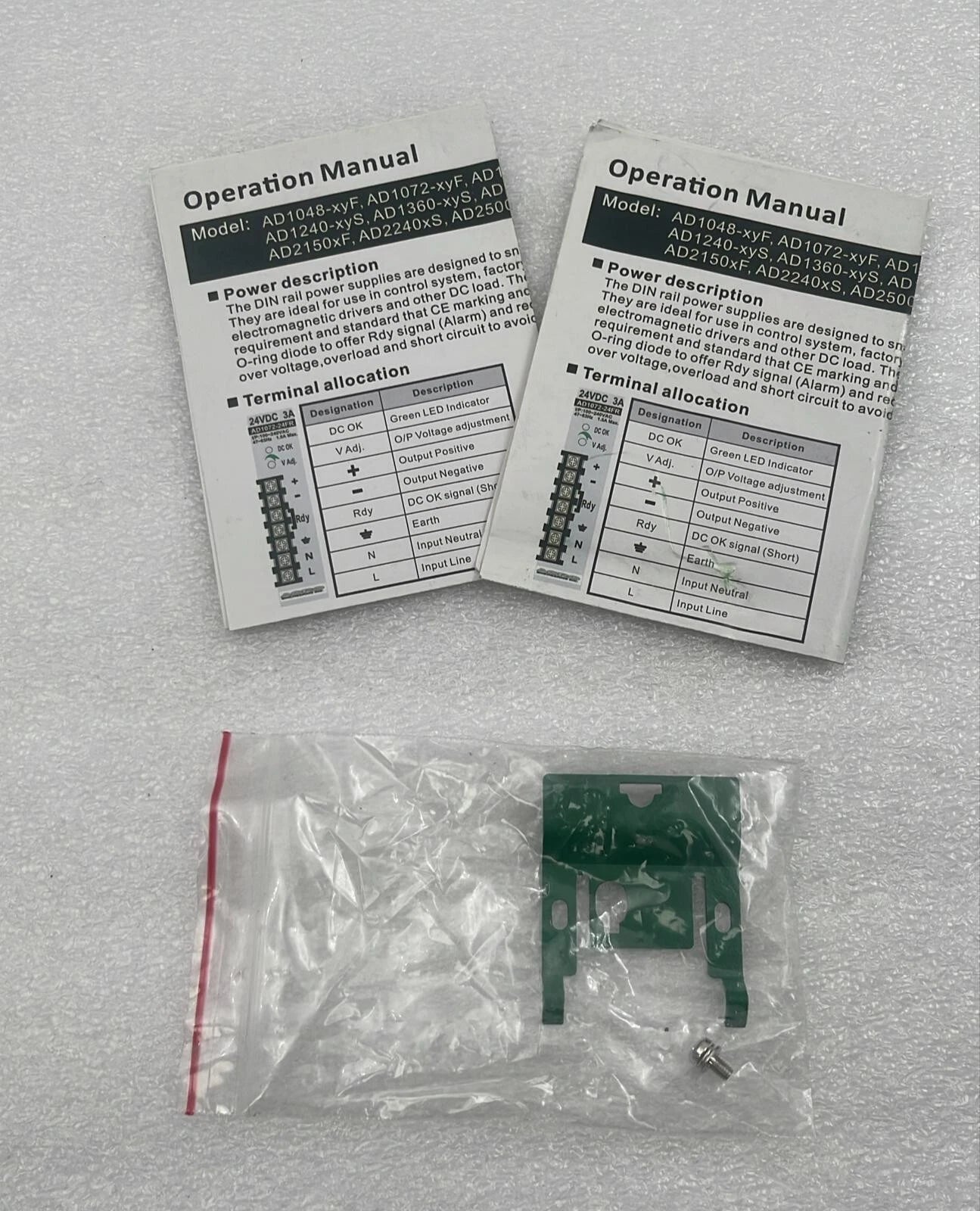 ACRO ENGINEERING AD1240-24SR Switching Mode Power Supply 24VDC 10A