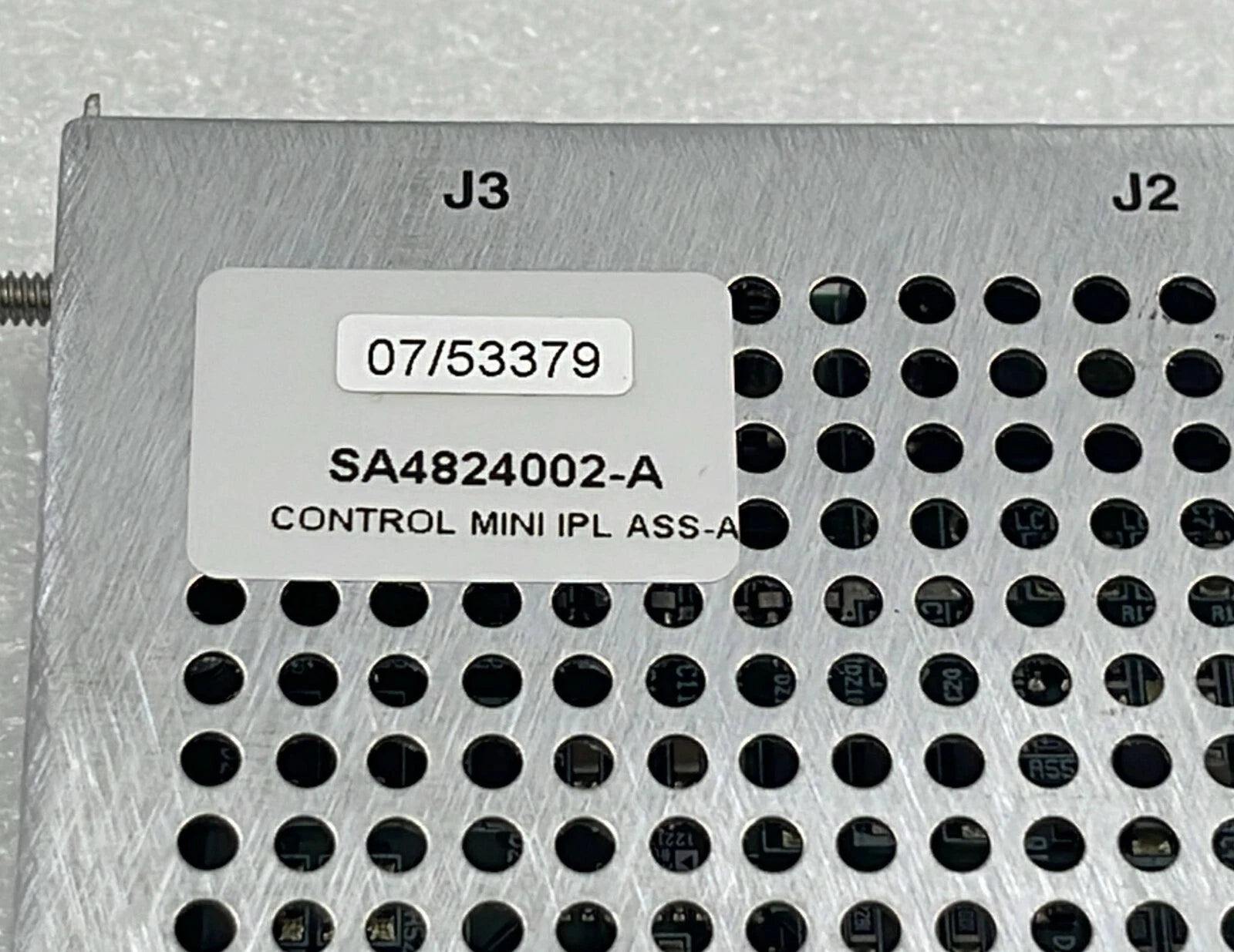 Lumenis SA4824002-A label and model detail close-up