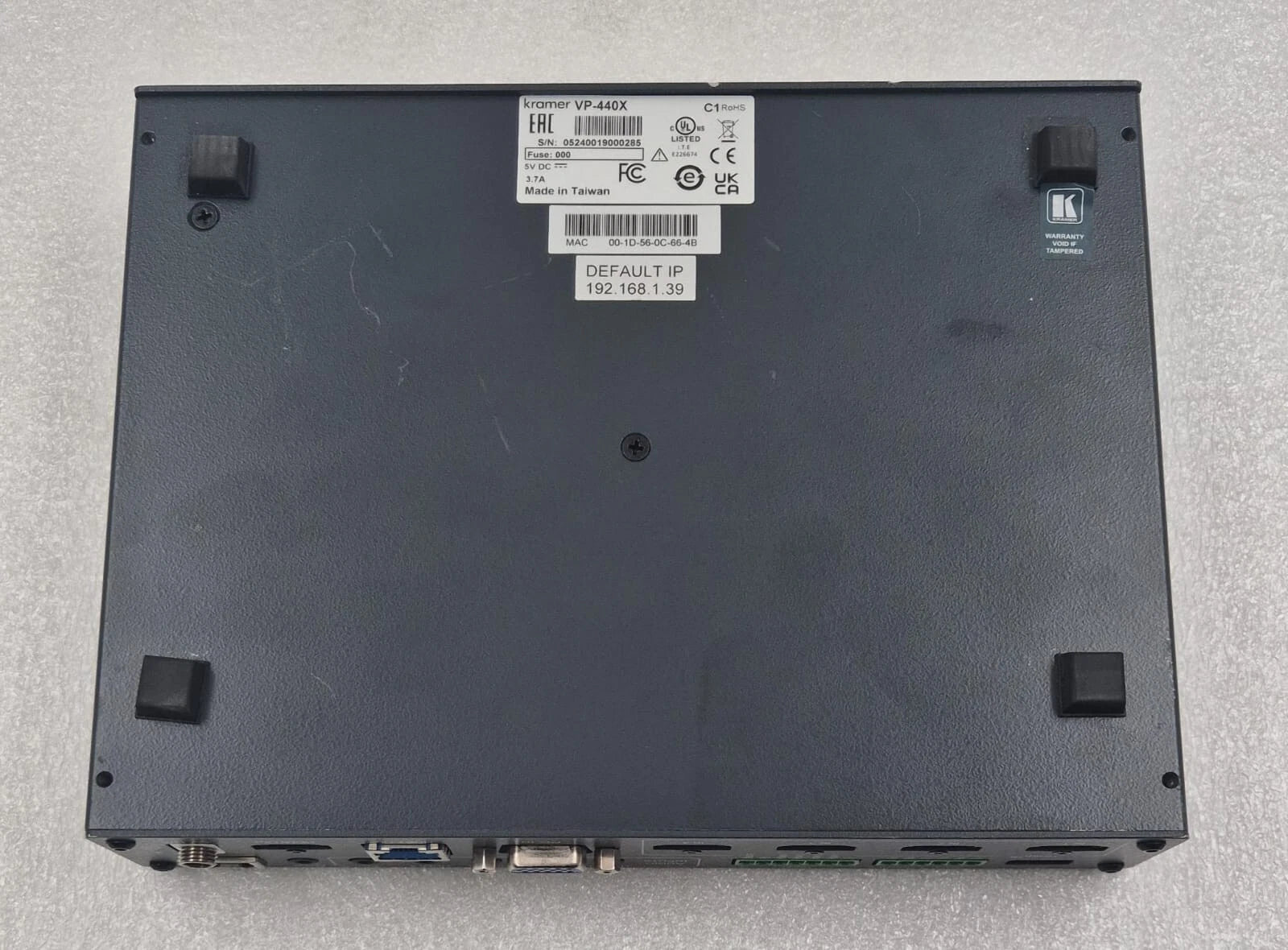 KRAMER VP-440X 4K Presentation Switcher / Scaler