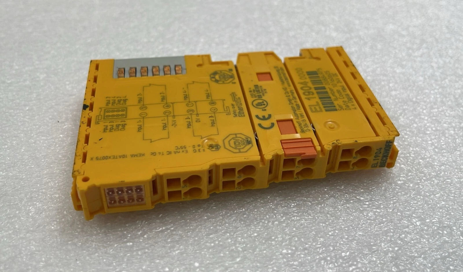 [LOT 3 PCS] BECKHOFF EL1904 EtherCAT Terminal 4-Channel Digital Input Module