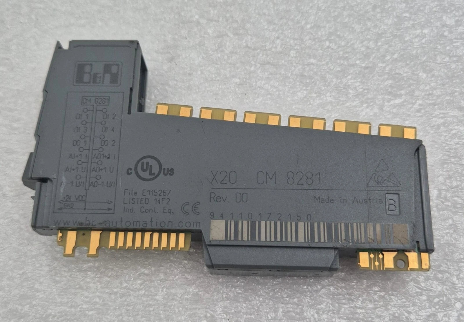 B&R Automation X20 CM 8281 Digital Control Module