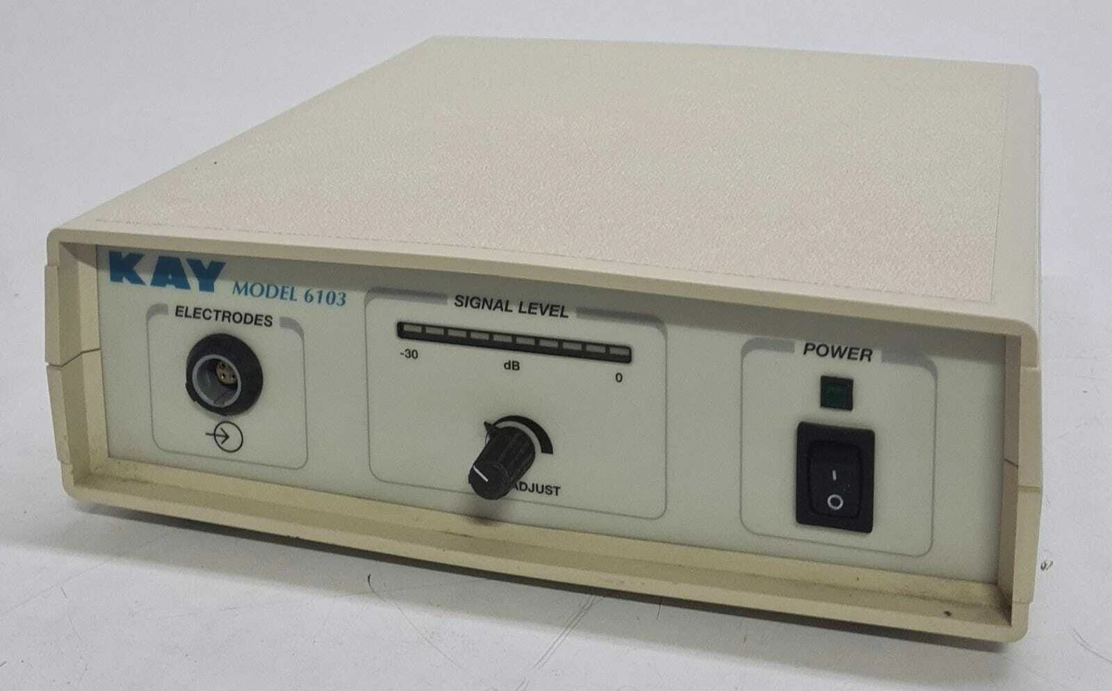 Kay 6103 electroglottograph console unit for speech and voice analysis