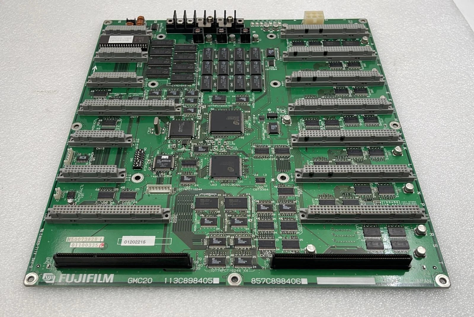 FujiFilM GMC20 113C898405 857C898406 Backplane Board 110B8984072 PWB N5006382A