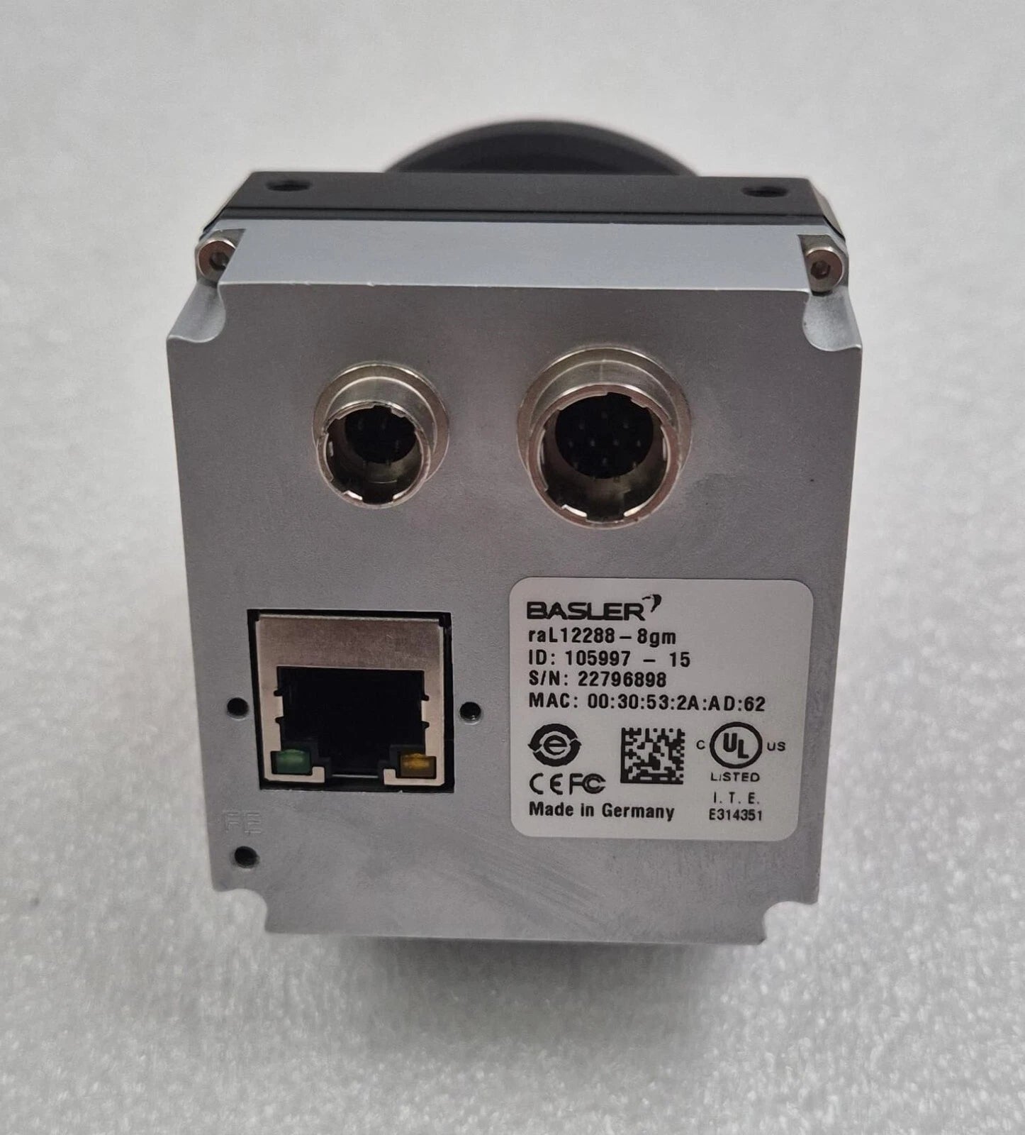 BASLER Industrial Linear Array Camera raL12288-8gm