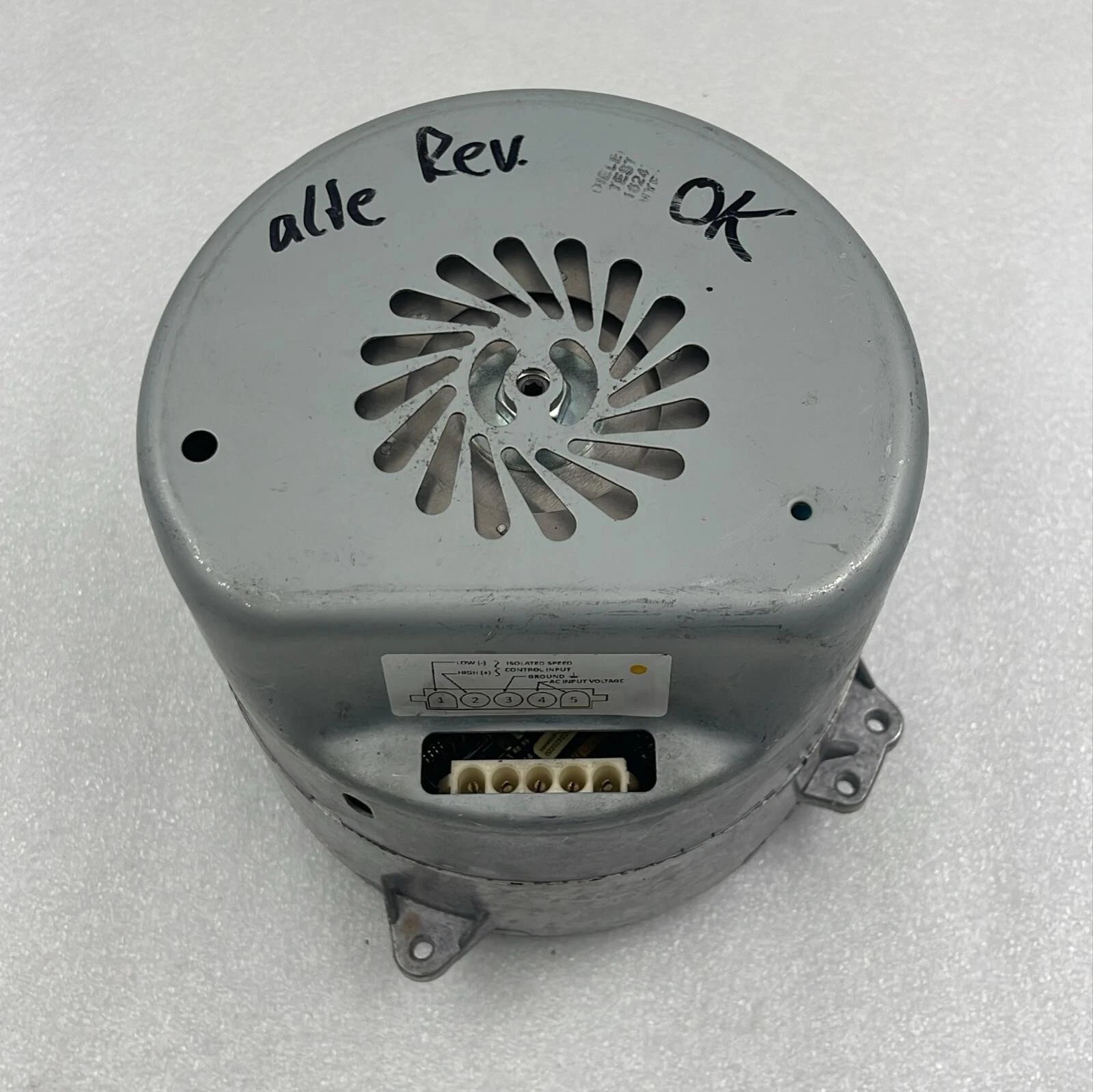 AMETEK Windjammer Brushless Blower 151706-02 Thermally Protected