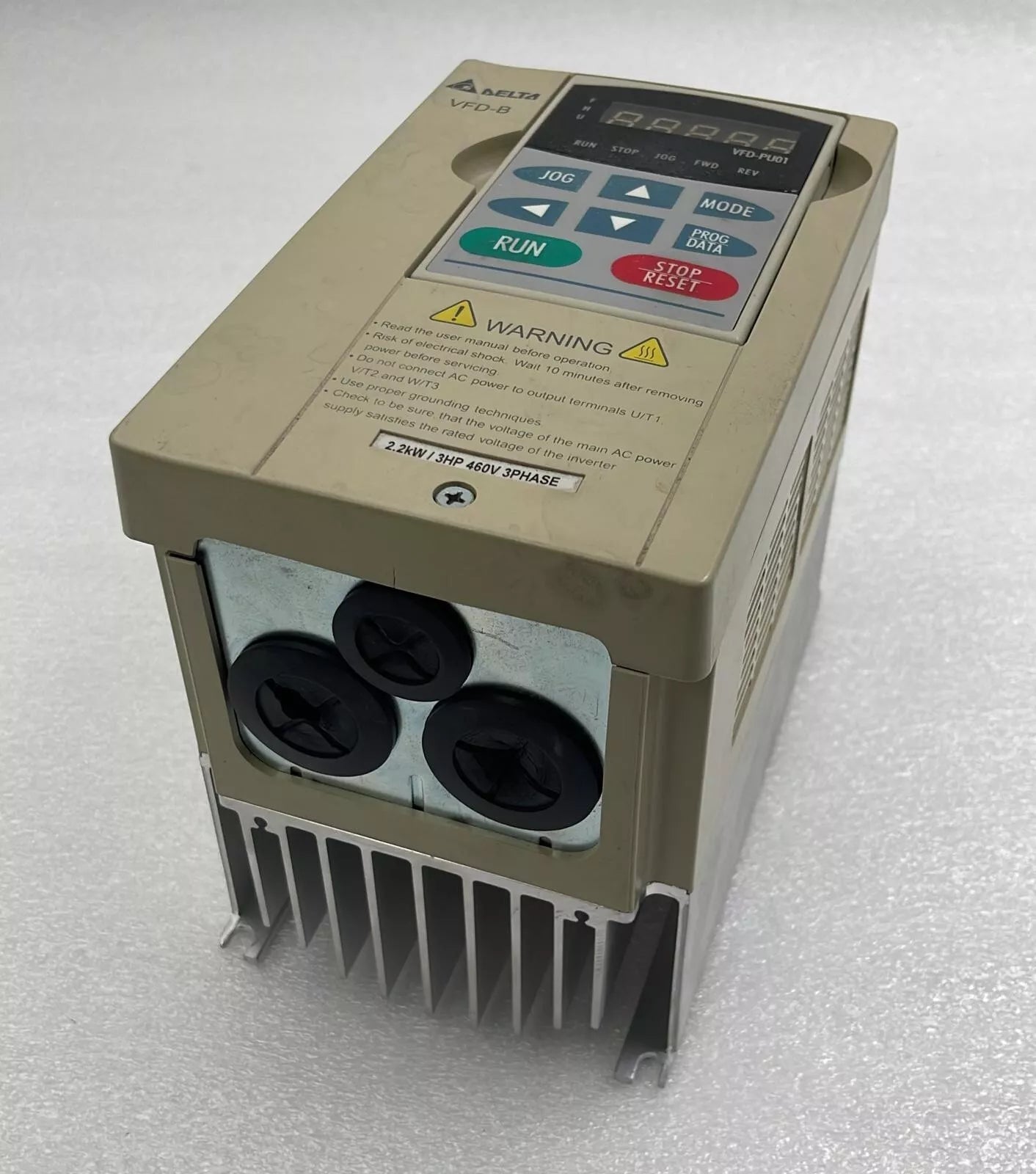 DELTA VFD-B VFD022B43B AC Drive 2.2kW 3HP 460V 3-Phase