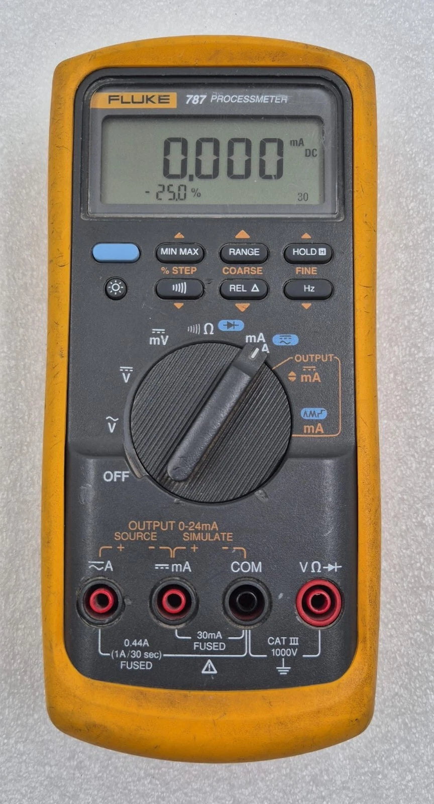 FLUKE 787 PROCESSMETER Digital Handheld Multi-Meter **AS-IS**