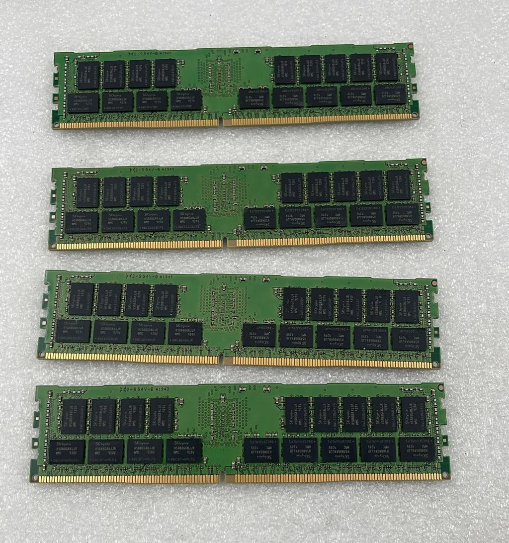 [LOT 4 PCS] Kingston 32GB 2Rx4 PC4-2933Y Server RAM HP29D4R1D4HJI-32 DDR4 ECC