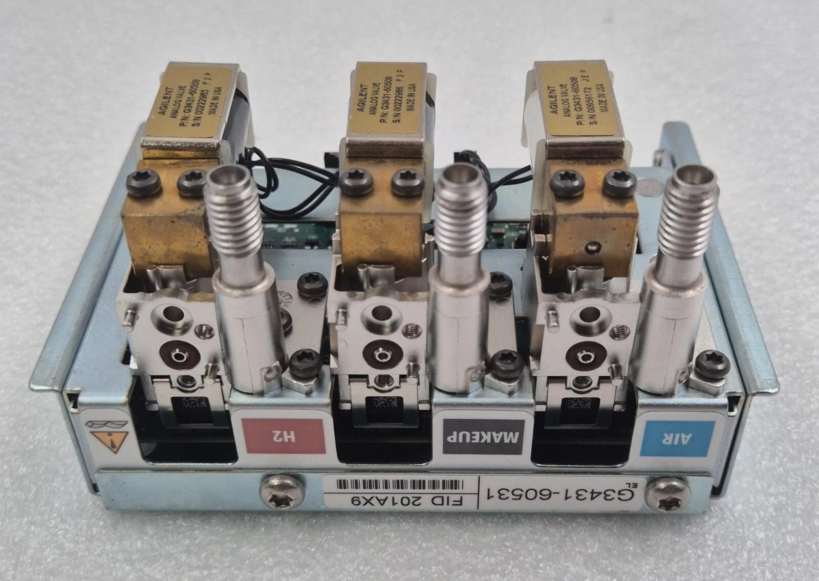 Agilent Technologies G3431-60531 FID EPC Manifold Detector Flow Module 7890