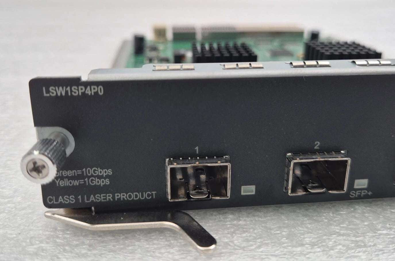 HP LSW1SP4P LSW1SP4P0 JC091A 4-port 10GbE SFP+ Switch Expansion Board