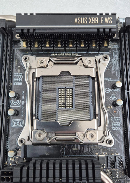 ASUS X99-E WS workstation motherboard LGA 2011 DDR4 with I/O shield