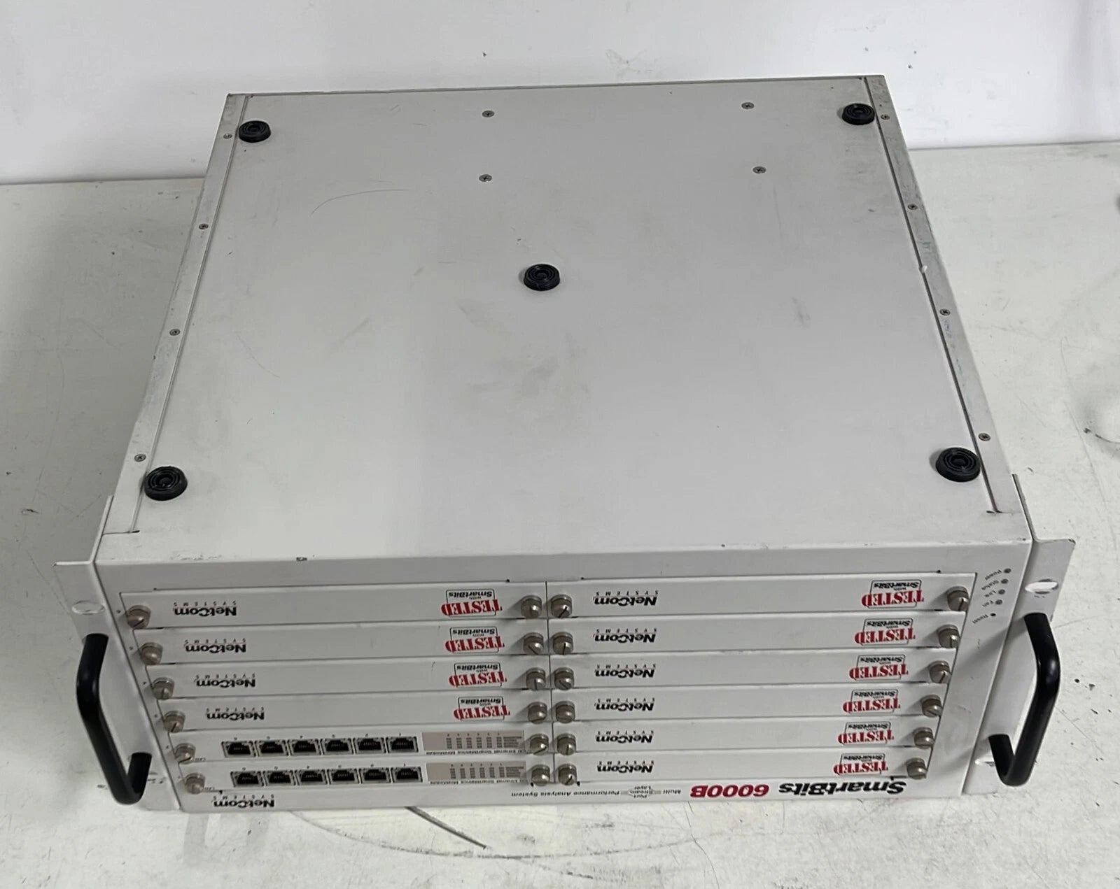 Spirent SmartBits SMB-6000B Multi performance Analysis System W/ 2* LAN-3101A