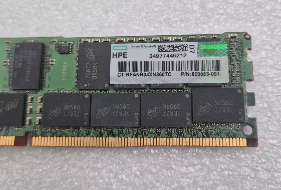 [LOT 8 PCS] MICRON 32GB 2RX4 PC4-2400T MTA36ASF4G72PZ-2G3A1IG Memory RAM