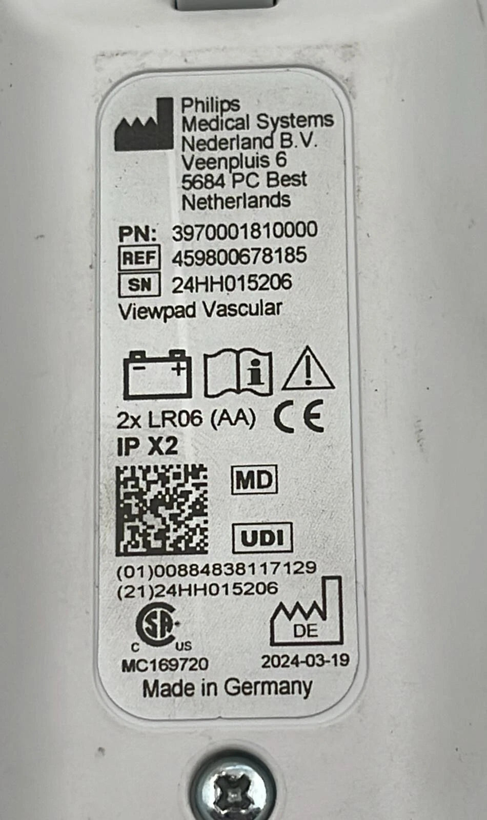 PHILIPS Viewpad Vascular 459800678185 Laser Remote 3970001810000