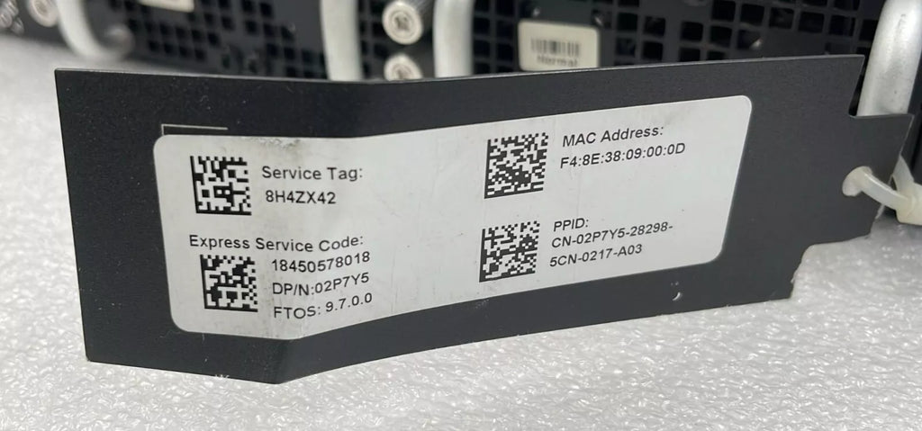 Dell Force10 S4820T 48-Port 10GbE Network Managed Ethernet Switch 02P7Y5