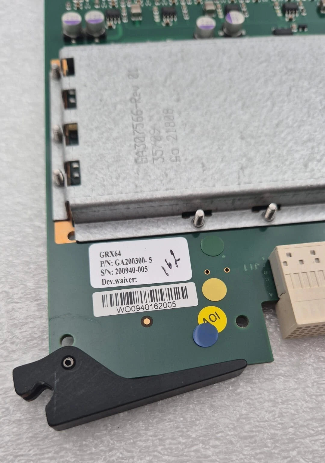 GE Healthcare Vivid E9 Ultrasound GRX64 GA200300-5 Board GA302105