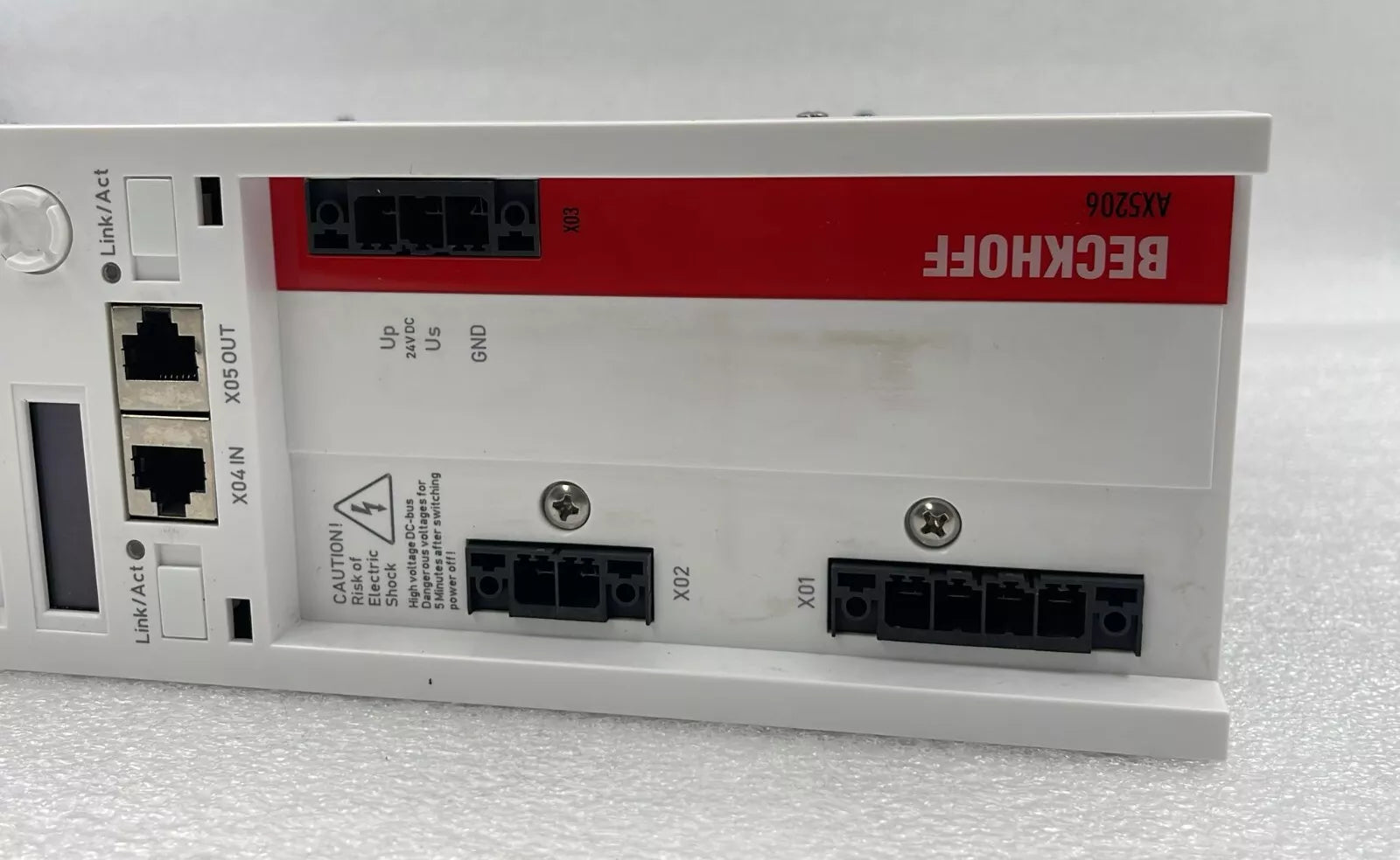 BECKHOFF AX5206-0000-0200 Digital Compact Servo Drive 2-channel W/ AX5805