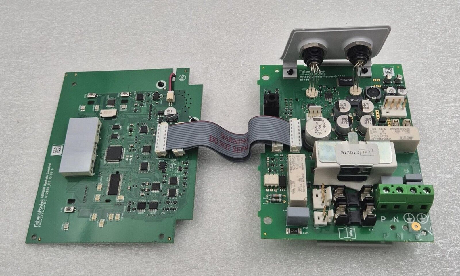 Fisher & Paykel MR850 Update Power 614147 & Control 612896 Replacement PCB Board