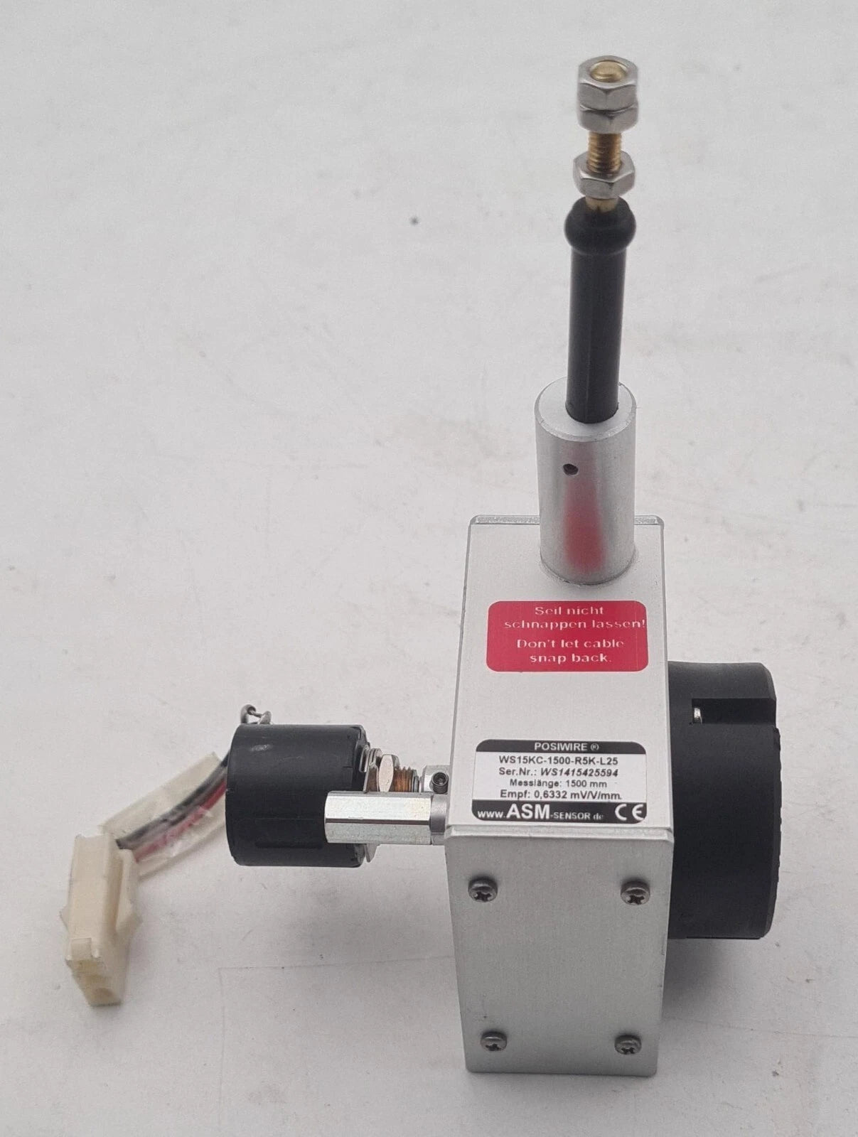 ASM POSIWIRE WS15KC-1500-R5K-L25 1500 mm cable position sensor
