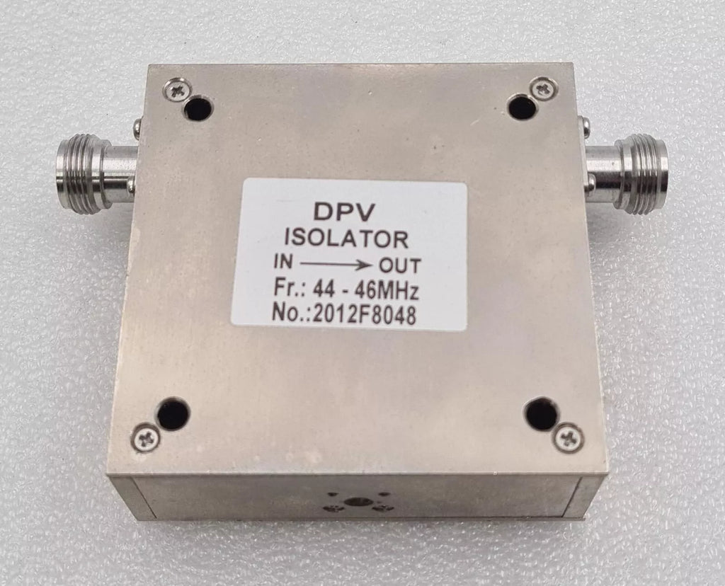 DPV ISOLATOR 44-46MHz high isolation Circulator RF Amplifier Transmitter