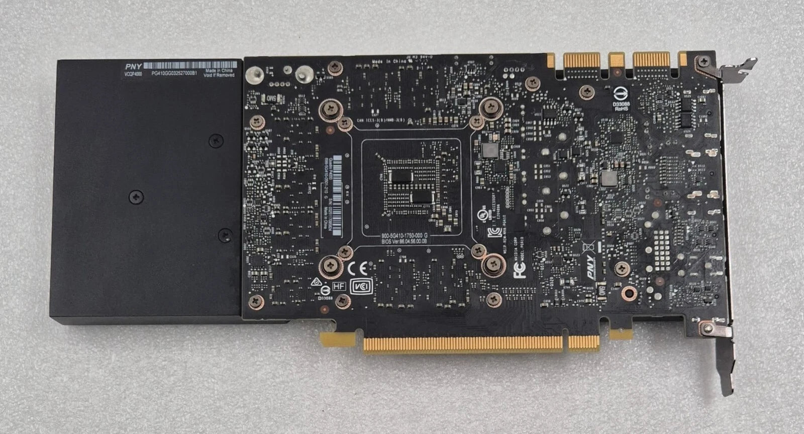 PNY Nvidia Quadro P4000 8GB DDR5 PCIe Graphics Video Card 699-5G410-0501-210 G