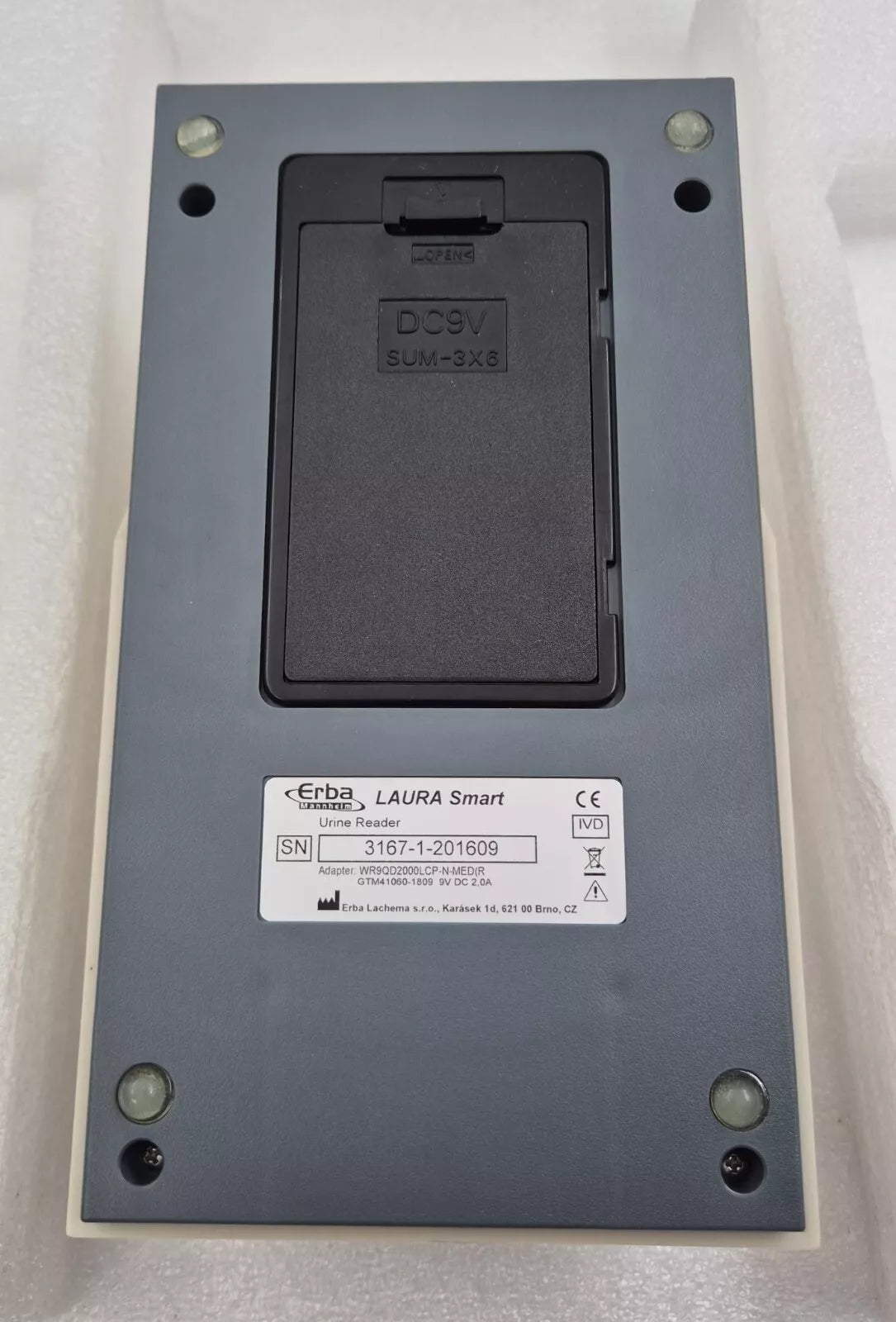 NEW - Erba LAURA SMART Urine Reader Compact Strip Analyzer Urinalysis INS00064