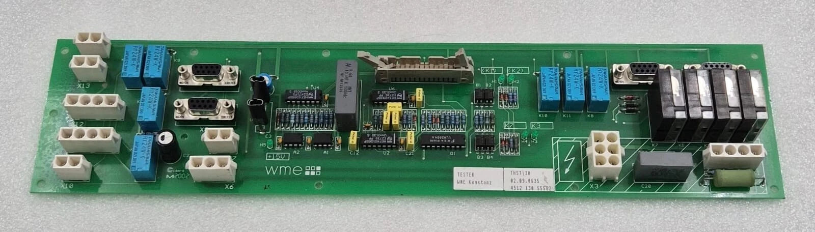 Philips 4512 130 55562 Bucky Diagnost Motor Controller Board WME PCB