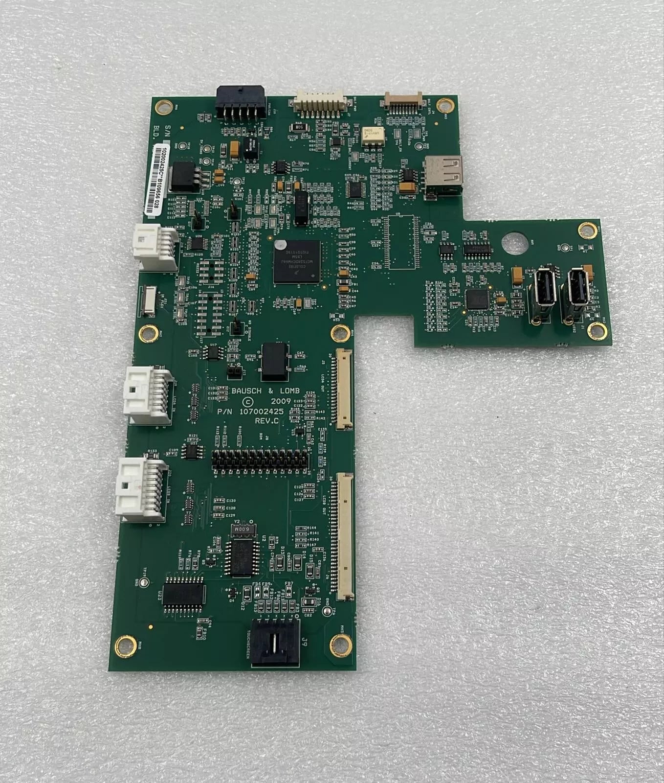 Bausch & Lomb Stellaris 107002425 PCB LCD Monitor Screen Panel Board 2009