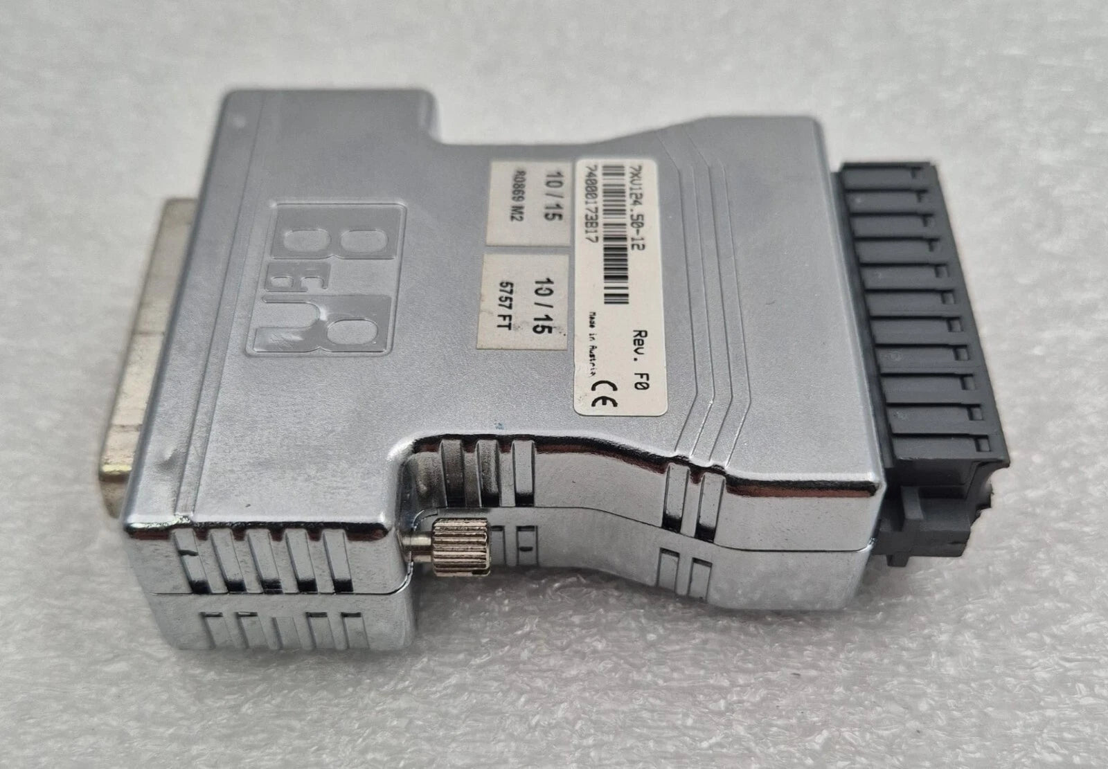 B&R Automation 7XV124.50-12 Rev. F0 Plug 25-pol DSUB Multipol Connector