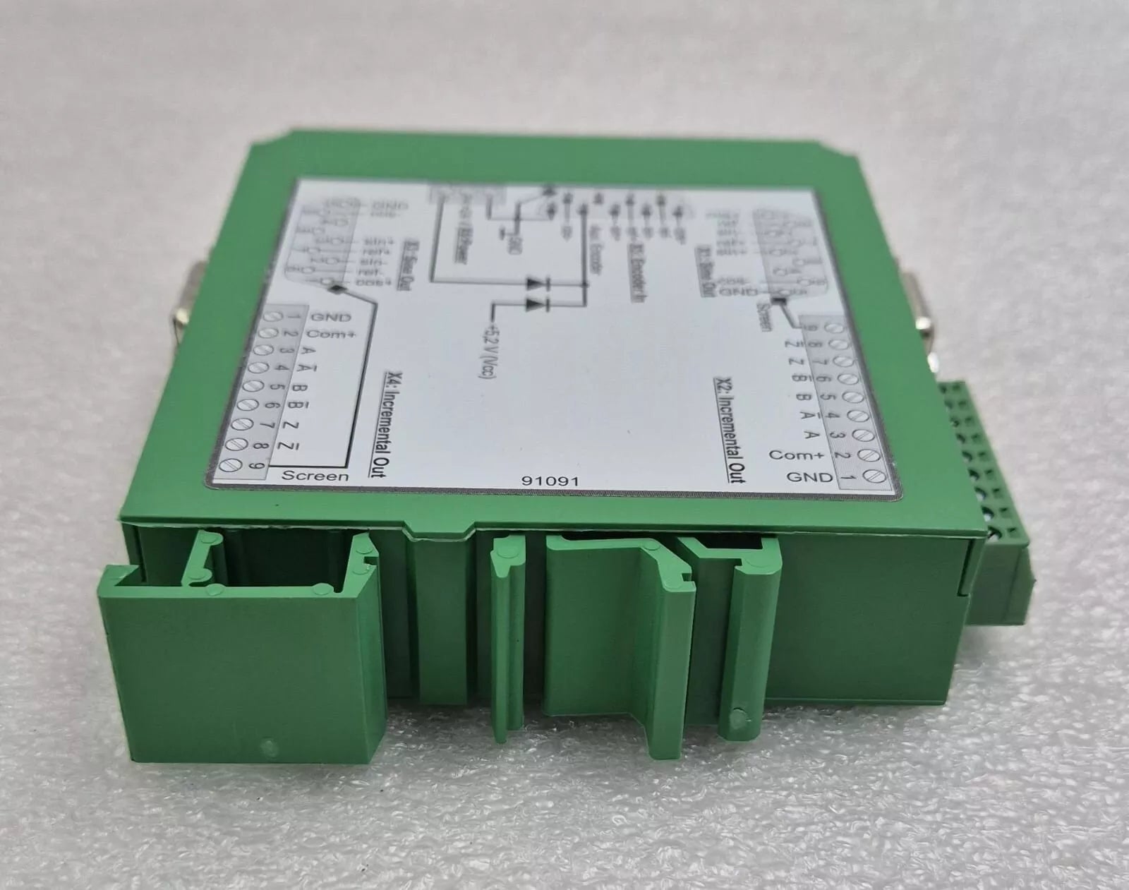 Motrona SV210 Encoder 24VDC Input Sine-Cosine Signal Distributor SW SV21001P