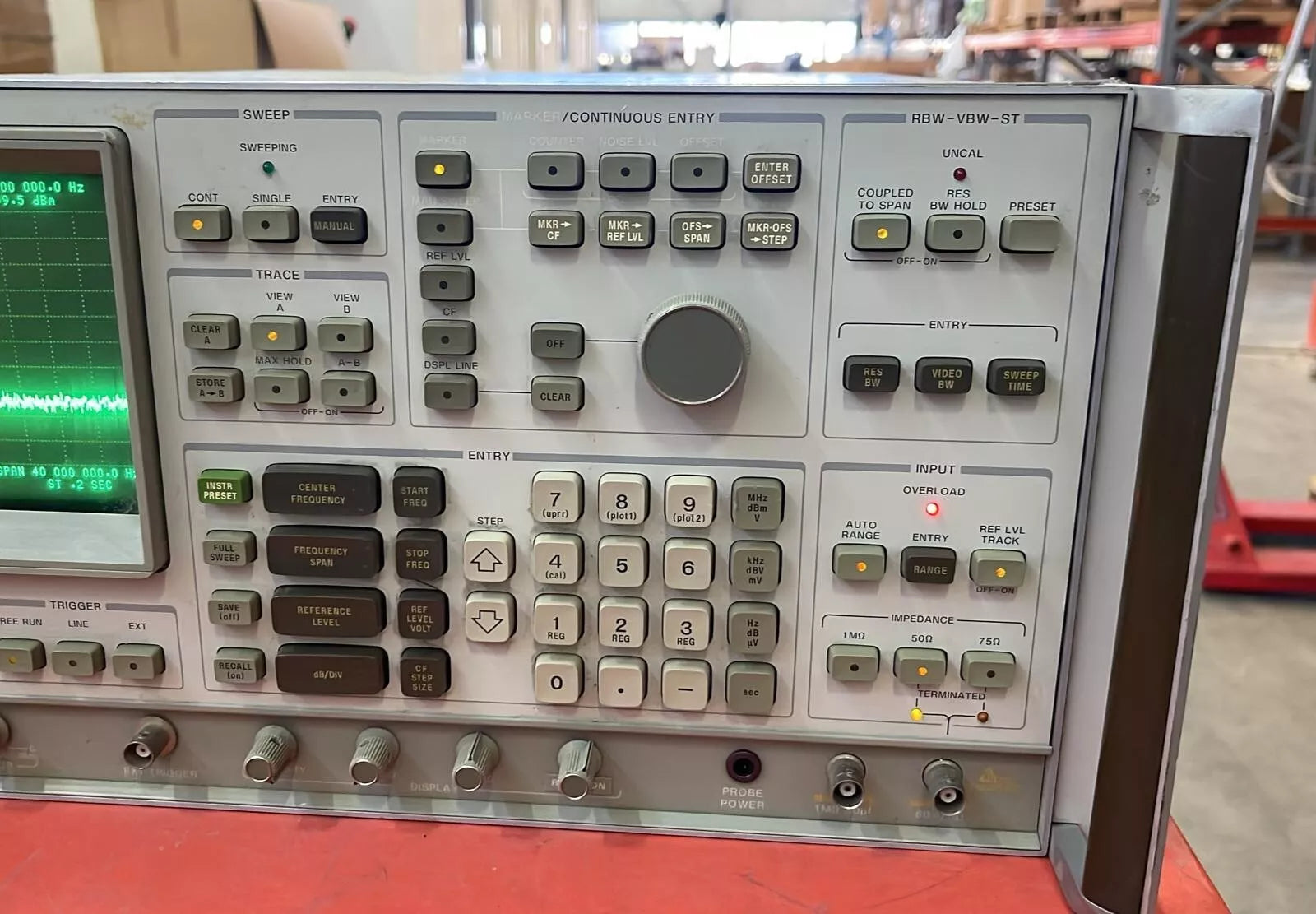 HP / Agilent 3585A Spectrum Analyzer 20Hz-40MHz